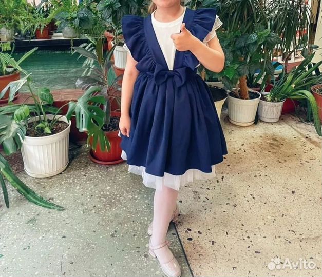 Сарафан школьный для девочки