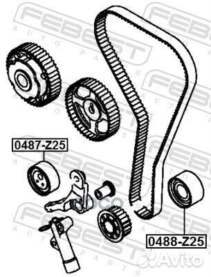 Ролик натяжной 0487-Z25 0487-Z25 Febest