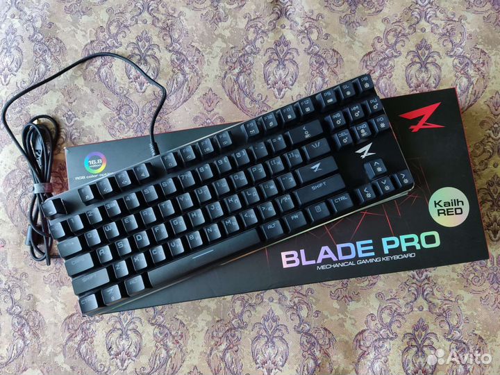 Механическая клавиатура ZET gaming Blade PRO
