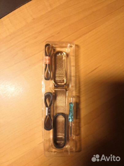 Металлический ремешок для браслета MiBand 5(3,4,6)