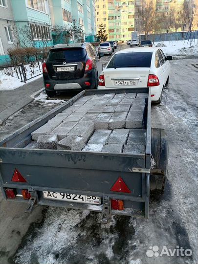 Грузоперевозки на легковом прицепе