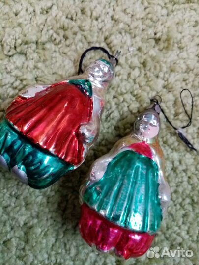 Елочные игрушки СССР
