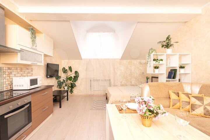 Квартира-студия, 45 м², 6/6 эт.