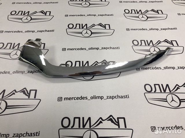 Накладка бампера правая Mercedes C class w205 amg