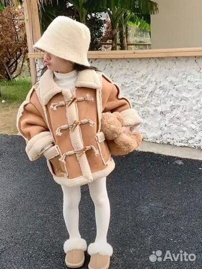 Дубленка детская 104