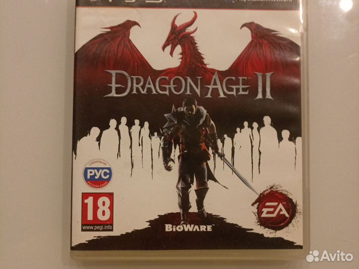 Компьютерная игра Dragon age 2 на playstation 3