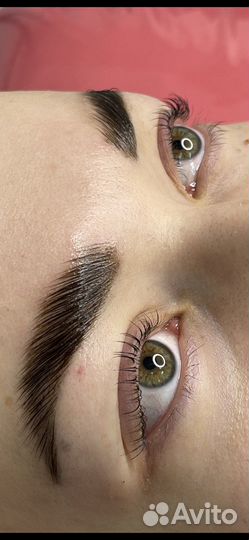 Ламинирование ресниц/долговременная укладка бровей
