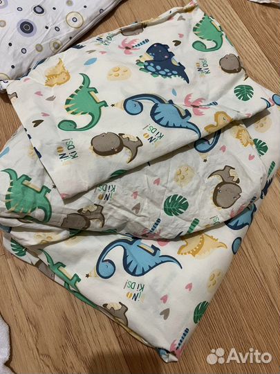 Бортики в кроватку 7 предм с одеялом и подушкой