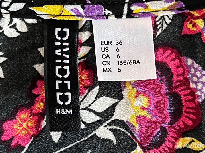 Женский комбинезон H&M, платье-шорты, размер 36