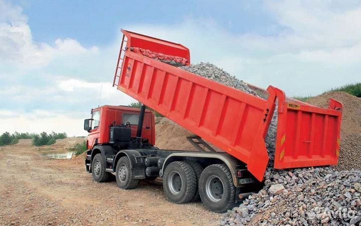 Щ.П.С песок-щебень с доставкой