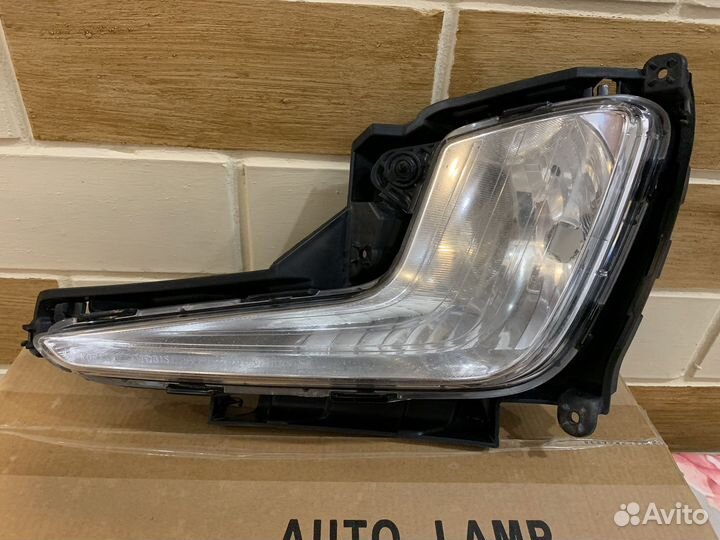 Противотуманная фара на kia rio 3