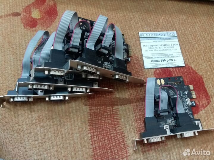 Контроллер PCI-E Espada FG-EMT03C-1-BU01 (OEM)