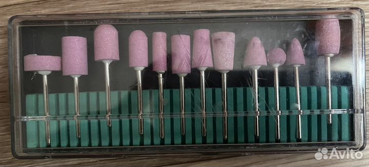 Набор корундовых фрез для маникюра и педикюра