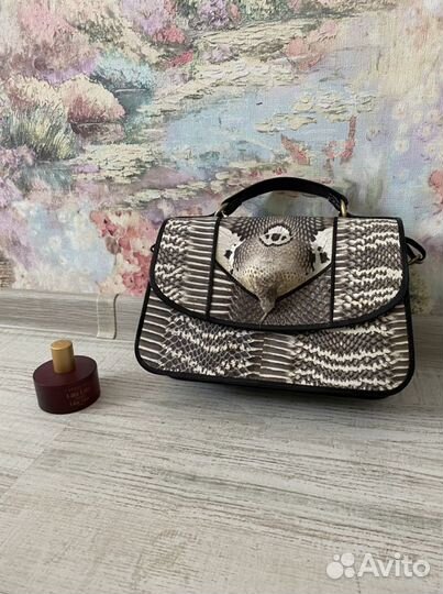 Сумка из натуральной змеи, новая
