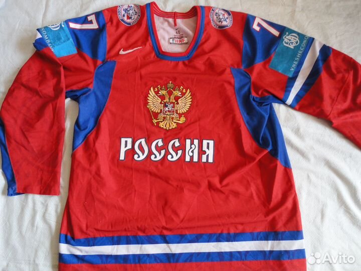 Хоккейный свитер игровой. Сборная России № 7