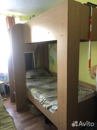 Двухъярусная кровать бу