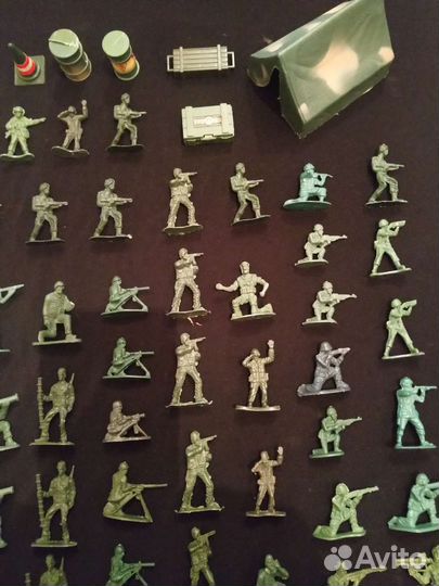 Солдатики.зеленая армия.штаб