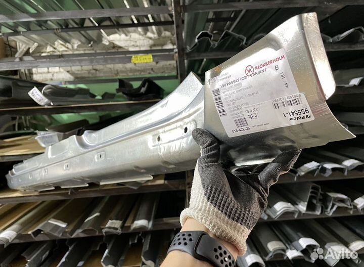 Порог левый Volkswagen Passat B6 (Klokkerholm)