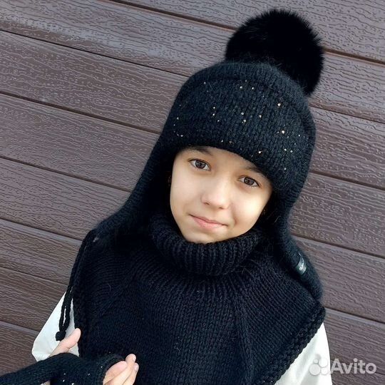 Шапка Ушанка женская, обмен