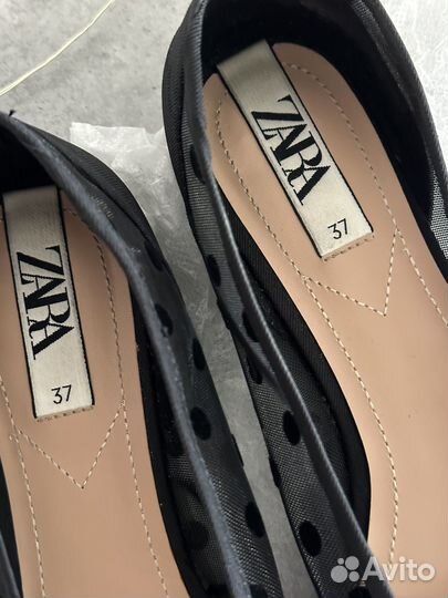 Балетки zara 37