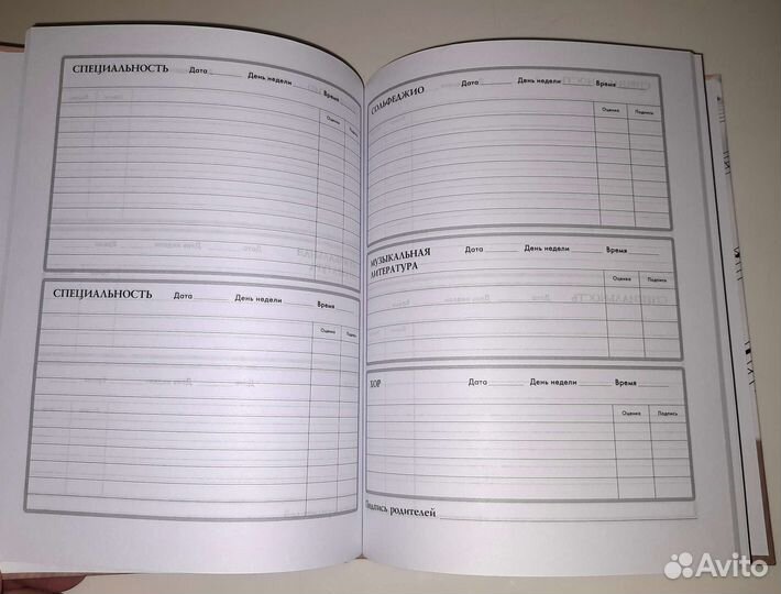 Новые дневники для музыкальной школы 2 шт