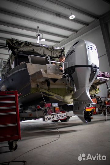 Ремонт и сервис лодок, катеров и моторов