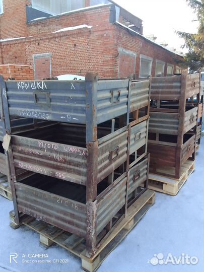 Ящик металлический бу