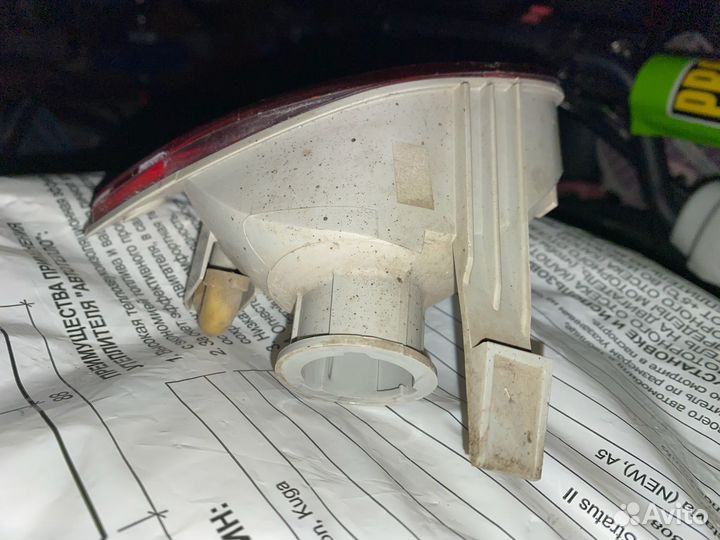 Задние Фонари и туманка Ford Focus II хэтчбек