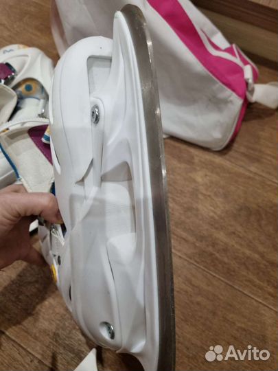 Коньки детские раздвижные 34 37