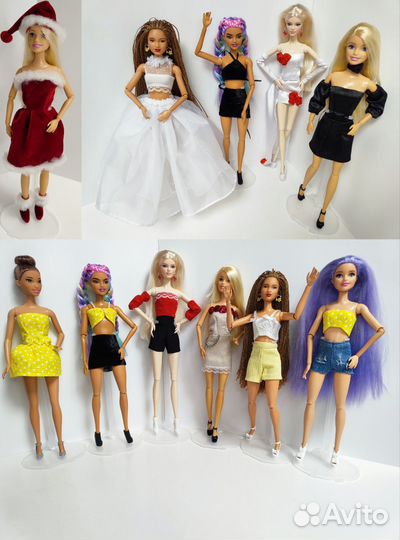 Аутфиты для барби и Поппи Паркер, integrity toys