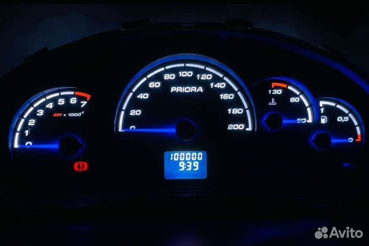 Приборная панель priora ваз 2110 2112 эвро панел