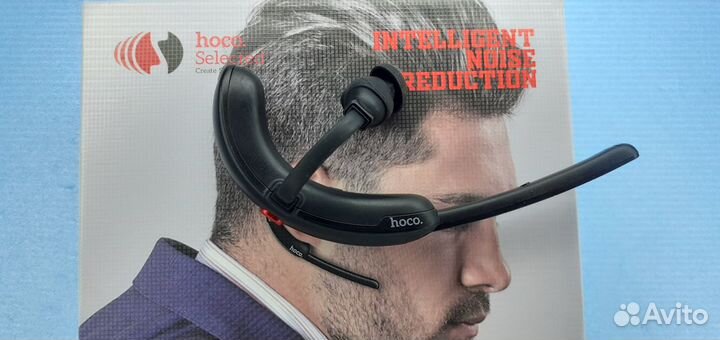 Беспроводная гарнитура Hoco 5.0 Двойная Фиксация