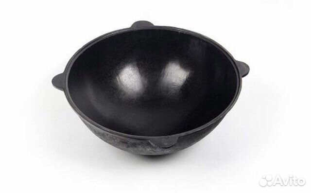 Казан Узбекский Наманган чугунный 12 литров (плоск