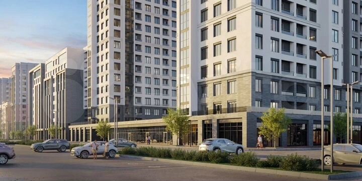 2-к. квартира, 81,4 м², 2/17 эт.