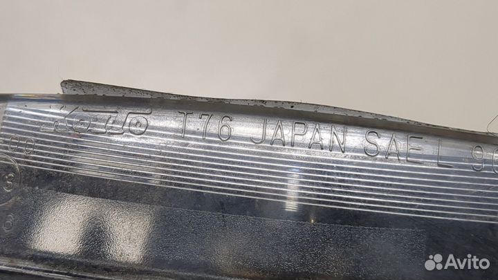 Подсветка номера Lexus RX, 2005