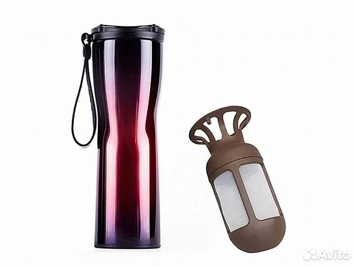 Термокружка Xiaomi Kiss Kiss Fish Rainbow 430ml