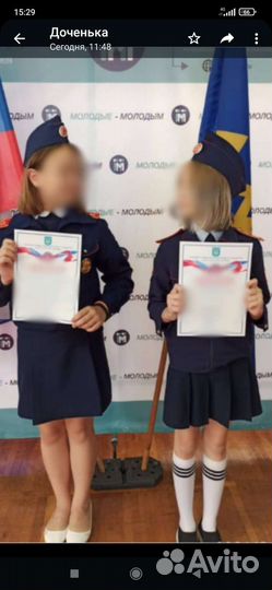 Кадетская форма для девочки