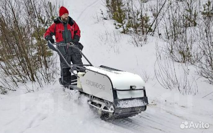 Мотобуксировщик baltmotors snowdog twin track Z620