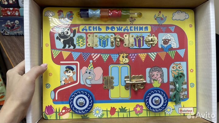 Бизиборд доска для детей