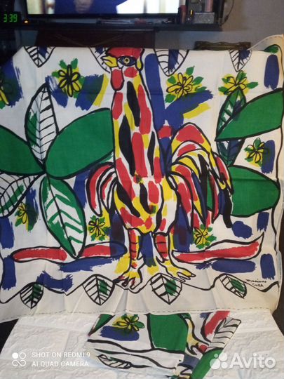 Винтажные платки Cuba 80г