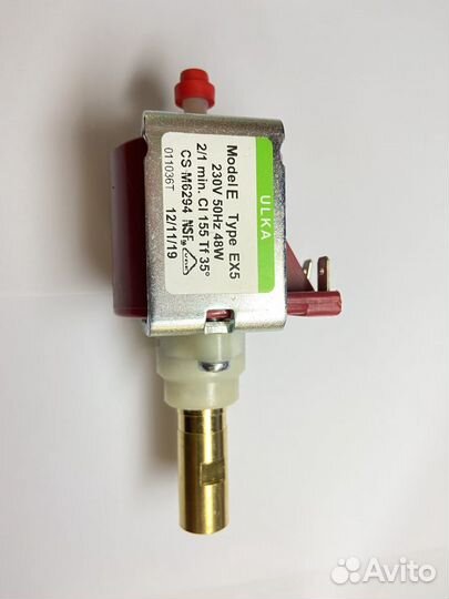 Помпа вибрационная ulka EX5 48W 230V 50Hz