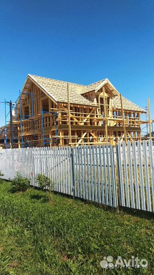 Бригада плотников каркасные+ сип+ любая кровля