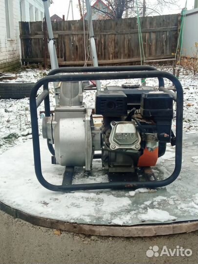 Насос для грязной воды. Мотопомпа бензиновая