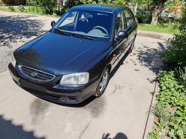 Hyundai Accent 1.5 МТ, 2008, 260 000 км