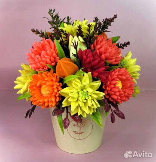 Мыло ручной работы букеты