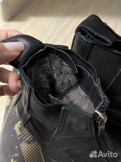 Ботинки для верховой езды зимние 32