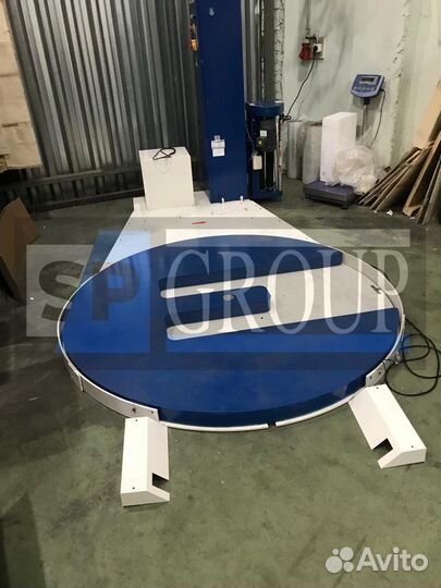 Паллетоупаковщик с механическим натяжением (с при