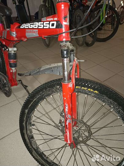 Велосипед горный складной 24 дюйма