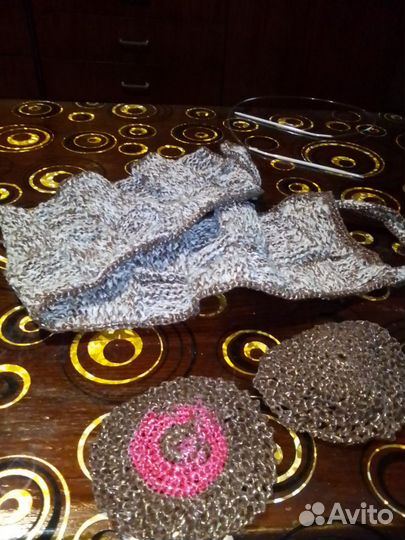 Мочалка ручной работы