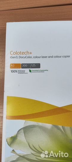 Бумага xerox Colotech Plus A3/300г/125 шт